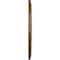 Ekena Millwork Theia Ceiling Medallion (Canopies up to 6 3/4"), 24"OD x 3 5/8"ID x 1 3/4"P, Smokey Topaz Crackle CM24THSTC - alternate 3